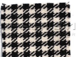 Porsche Classic Fabric HAHNENTRITT BLACK-WHITE - P9111291