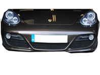 ZunSport stainless steel complete grille set. Porsche Cayman 987.2 2009-12 - ZPR27409, ZPR27409B, ZPR41809, ZPR41809B, ZPR27409, ZPR27409B, ZPR41809, ZPR41809B
