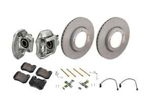 Front brake caliper, disc and brake pad kit. Porsche 944 / 944S 1984-89 - 94435142900, 94435143000, 477405083A, 477405083D, 91135104120, 94435195102, 94435195103, 94435195104, 477698155, 92835194200, 92835195100
