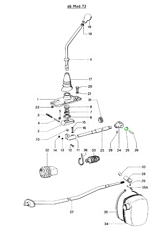 Porsche 914 Shift coupler bushing repair kit 91142422303 91142422303/