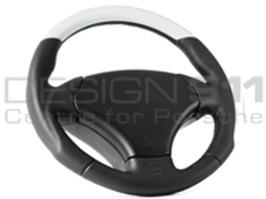 Steering Wheel Rivage - Leather / White - RAID - 710413