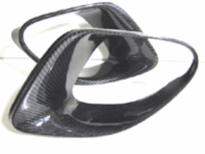 Side 1/4 Panel Air Vent Carbon for Porsche 986 Boxster