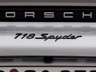 'Spyder' Rear Badge for Porsche 718 (982) Boxster Spyder - 98204480083G2X