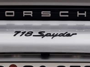 'Spyder' Rear Badge for Porsche 718 (982) Boxster Spyder - 98204480083G2X