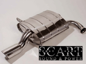 Exhaust Muffler / Silencer Porsche 928S4 / 928GT