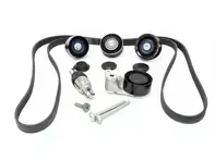 Drive belt tensioning roller & belts kit. Porsche Macan - 94610225230, 94810240375, 94810240323, 94810240321, 94810240300, 94810240322, 94810226175, 7PP145279, 95814527901, 94610211832, 94610211831, 94610211830, 0PB145257, 94610211730