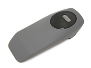 Dashboard alarm light cover, in Graphite grey. Porsche 996 2000>> - 99655218104C53, 99655218104
