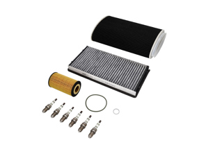 Service Maintenance Kit For Porsche Boxster 987 2.7L / 3.2L and 3.4L / Cayman  Oil, Air Filters, Spark plugs & More - 98710098700, 98710098700/1, 98711013301, 99757121902, 99610722560, 99917022390, 90012310630, 00004400204