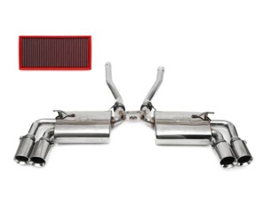 Fabspeed Exhaust Performance Package, WITHOUT XperTune Performance Software. Porsche 958 V6 (2011-2014) - 95811191200, 95804420000 - FS.POR.958V6.SPKGP