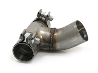 Exhaust link pipe, T-piece. Porsche 987.1 Boxster / 987C.1 Cayman - 98711135300