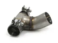 Exhaust link pipe, T-piece. Porsche 987.1 Boxster / 987C.1 Cayman - 98711135300
