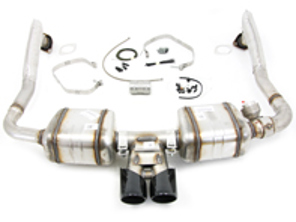 Sports exhaust system. Porsche 718 (982) Cayman / Boxster - 98204420000, 98204420001, 98204420002, 98204420100, 98204420101, 98204420102