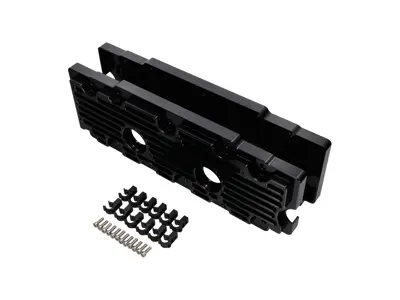 Billet aluminium valve covers SET OF 2 LOWER. Porsche 964 - 96410511602, 96410511601, 96410511603 - M12