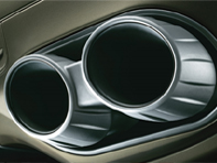 Exhaust Tail Pipes. Porsche Cayenne MKII