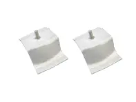 Rear seal mount pair. Porsche 356 Pre-A - PP122PA, P122PA