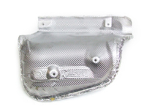Rear heat shield protection. Porsche 996 - 99650547700, 99650547800