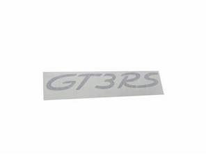 GT3 RS sticker in Black. Porsche 997 GT3 RS - 99755923792041, 99755923792
