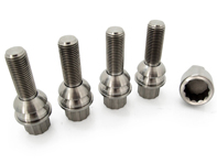 Locking wheels bolt kit Titanium for Porsche 986/996/997/Cayman - 971698030B, PAF009593, 99736105702, 99736198010, 3608300002, 99736198009, WHT006979A, 3608300002/1, 3608300001/1, 3608300001, 3608300001BLK, 99736120000
