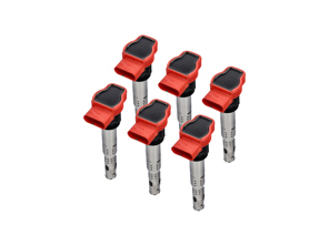Ignition coil kit. (Set of 6)  Porsche 958 Cayenne 3.0L V6 HYBRID - 95860210200, 95860210201