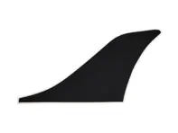 Stone chip foil black, Turbo body. Porsche 911 1974-89 / 930 Turbo - 93055932200, 93055932100 - CB.024.003, CB.024.004, SG930BL, SG930CR, 1682001770, 1682001780