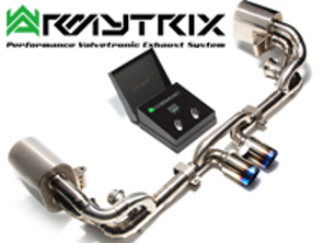 Armytrix Titanium Cat-back Valvetronic Exhaust System. Porsche 991 GT3 (911)
