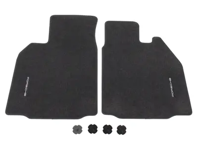 Floor mats set, SET OF 2. Porsche Boxster 987 / Cayman / 997 - RHD (Right hand drive) - 98755198405, 98755198409, 98704480002, 98755198409A43, 98704480109A43, 98755198409B23, 98704480109B23, 98755198409E23, 98704480109E23, 98755198409R43, 98704480109R43, 98704480109T43, 98755198409T43, 98755198409N43, 98704480109N43, 98755198409M23, 98755198405J41, 98704480119A43