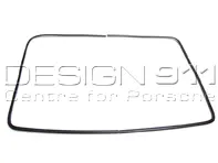 Rear screen moulding metal, Black. Porsche 911 Coupe - 9115459110070K, 9115459120070K