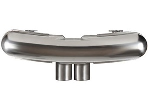 Rear exhaust silencer with 'GT3' style tail pipes. Porsche 911 1983-89 - 91111102500, 91111102505 - 1620614200