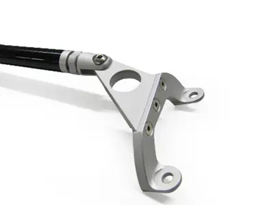 Strut tower brace - 2 point by Rennline. Porsche 986 Boxster / 996 - SB62