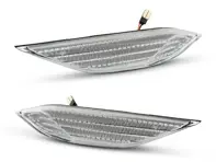 Side repeaters sequential LED with clear lens. Porsche Cayenne 958 - 95863110100, 95863110200