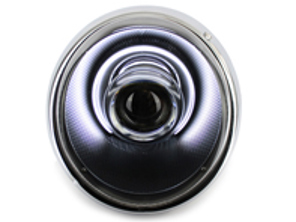 Headlamp Bi LED with DRL and Turn Signal, Gunmetal. Porsche 964 RHD Cars