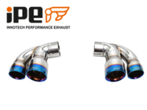 iPE Titanium Blue Tail Pipes. Porsche 996 Turbo / Turbo S - 1P91G3-03-N0BT-7S, 1P91G303N0BT7S
