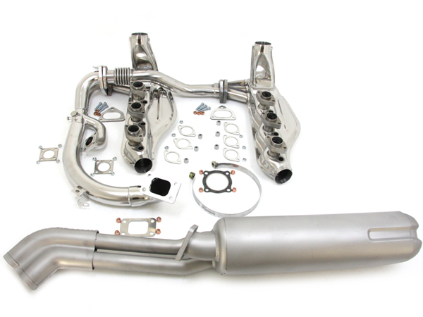 Porsche 930 Turbo Exhaust system in stainless steel - EXHAUSTKIT80