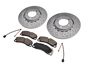 FRONT Brake Disc and Brake Pad Package. Porsche 992.1  Carrera S / Carrera 4S - 9P1615301, 9P1615302, 9P1615301J, 9P1615302J