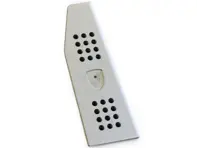 Rennline Aluminium dead pedal, Rubber grip. Porsche 991 / 981 / 991.2 / 718 - P101D