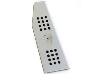 Rennline Aluminium dead pedal, Rubber grip. Porsche 991 / 981 / 991.2 / 718 - P101D