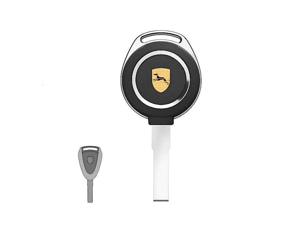 Genuine Porsche Key Fob Head With Light – 911 928 930 944 968 – 94453804100