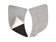 Stone chip foil set, Black. Porsche 997.2 Speedster - 99755903500