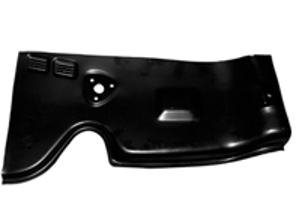 Inner fender repair panel, Bottom section. Porsche 911 1968-73 - 591043, 591044, 591045, 591046, 91150103309GRV, 91150103309, 91150103300, 91150103420, 91150103411, 91150103411GRV, 1682350970, 591043-3, 1682350980, 591044-3