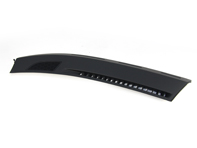 Dashboard defroster trim, Black. Porsche 997 / 987 Boxster / 987C Cayman - 99755217501A03, 99755217601A03, 99755217503A03, 99755217603A03