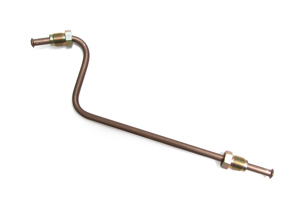 Brake line rear caliper to flexi hose, Right. Porsche 911 84-89