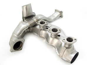 Exhaust heat exchangers LEFT for Porsche 964 C2 / C4 - 91.023S, 91.024S, 1623104470, 1623104480, 96421103905 - 91.023S, 1623104470