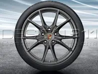20' 991.2 C4 / C4S 'Carrera S' in PLATINUM Alloy Wheels & Winter Tyres Original Porsche - 99104460136