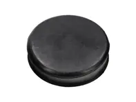 Centre tunnel rubber end cap within smugglers box. Porsche 911 65-73 - 90257257120/1