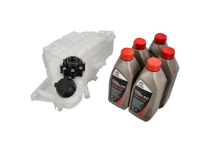 Engine coolant expansion tank kit. Porsche 996 2001 >> / 997.1 / 997.2 - 99610615703, 99610615704, 99610615700, 99610615701, 99610615702