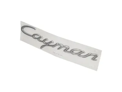 CAYMAN - Rear Badge. Porsche 987C - 98755923901, 987.559.239.01