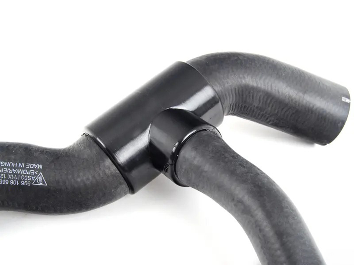 Porsche 996 Water Radiator Hose Return Bottom, 9Porsche 996 Water