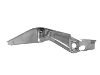 Rear frame rail complete. Porsche 356C - 64450101605, 64450101606 - PP183FR