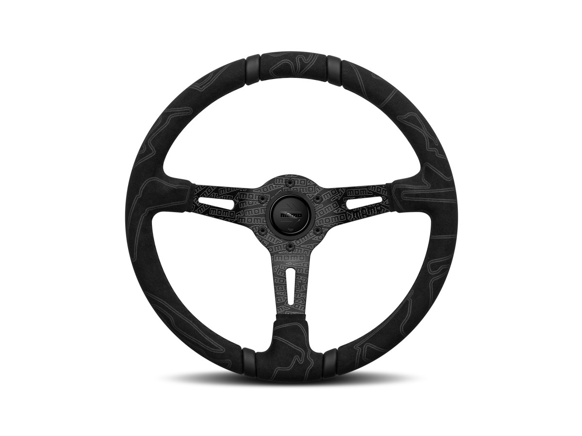 MOMO Ultra Black Edition steering wheel Black insert VULTRABKED35R