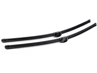 Front wiper blade set. Porsche 9YA Cayenne (LHD cars) - 9Y1955329, 9Y1955329A